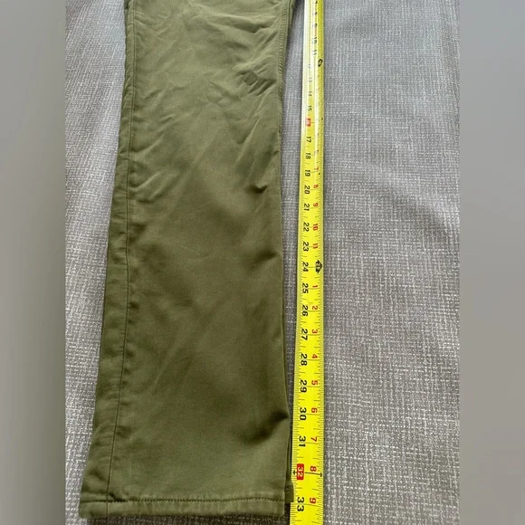 Banana Republic Men’s Tall 34/34 Traveler Slim Pants Green - Picture 9 of 10